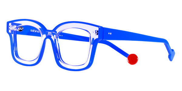 Sabine Be® Be Idol Line SB Be Idol Line 227 46 - Shiny Crystal / Shiny Blue Klein Eyeglasses