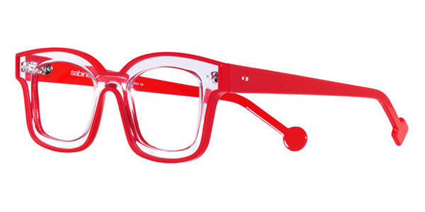 Sabine Be® Be Idol Line SB Be Idol Line 230 46 - Shiny Crystal / Shiny Red Eyeglasses