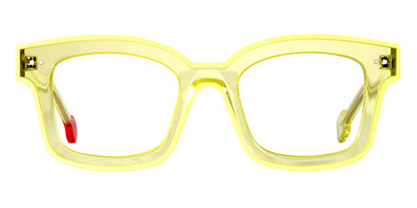 Sabine Be® Be Idol Line SB Be Idol Line 233 46 - Shiny Translucent Yellow / Shiny Solid Yellow Eyeglasses
