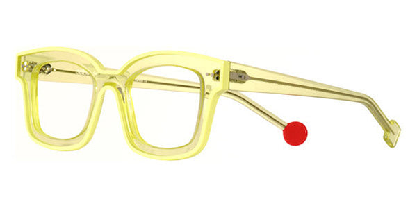 Sabine Be® Be Idol Line SB Be Idol Line 233 46 - Shiny Translucent Yellow / Shiny Solid Yellow Eyeglasses