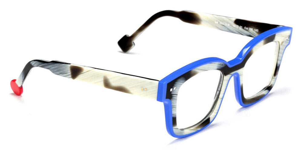 Sabine Be® Be Idol Line SB Be Idol Line 286 46 - Shiny Horn / Shiny Klein Blue Eyeglasses