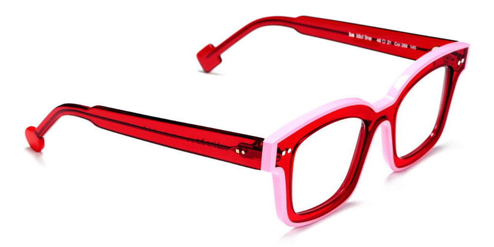 Sabine Be® Be Idol Line SB Be Idol Line 288 46 - Shiny Translucent Red / Shiny Pink Eyeglasses