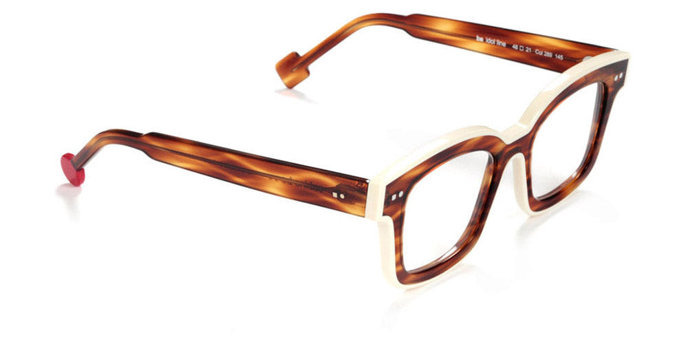 Sabine Be® Be Idol Line SB Be Idol Line 289 46 - Shiny Blonde Veined Tortoise / Shiny Ivory Eyeglasses