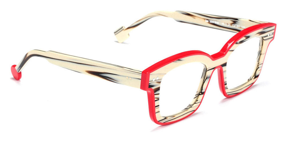 Sabine Be® Be Idol Line SB Be Idol Line 291 46 - Shiny Vanilla Choco / Shiny Red Eyeglasses