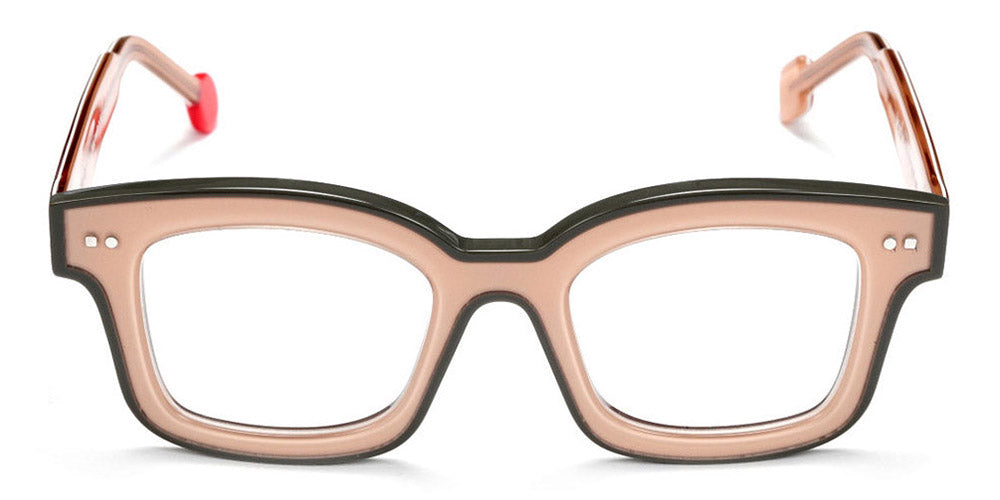 Sabine Be® Be Idol Line SB Be Idol Line 293 46 - Shiny Translucent Nude / White / Shiny Translucent Nude / Shiny Gray Eyeglasses