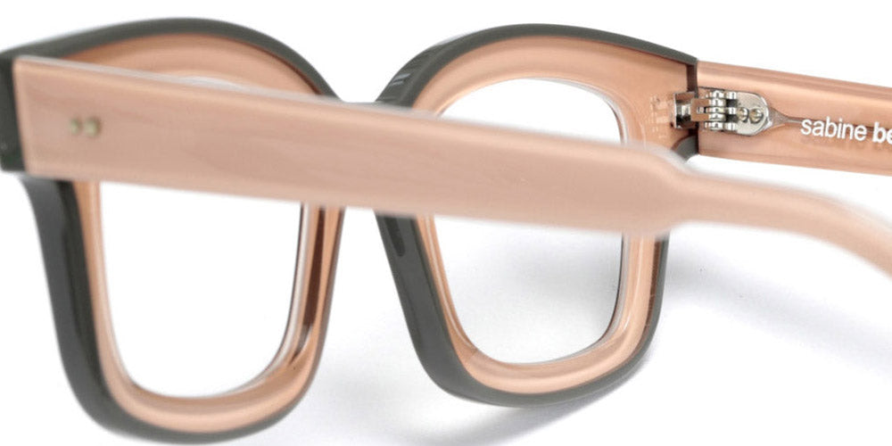 Sabine Be® Be Idol Line SB Be Idol Line 293 46 - Shiny Translucent Nude / White / Shiny Translucent Nude / Shiny Gray Eyeglasses