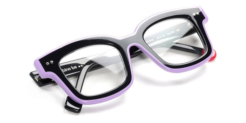 Sabine Be® Be Idol Line SB Be Idol Line 294 46 - Shiny Midnight Blue / Shiny Purple Eyeglasses