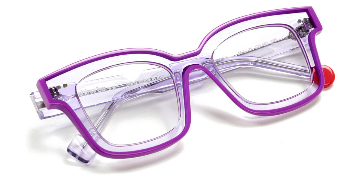 Sabine Be® Be Idol Line SB Be Idol Line 481 46 - Shiny Translusent Purple / Shiny Purple Eyeglasses