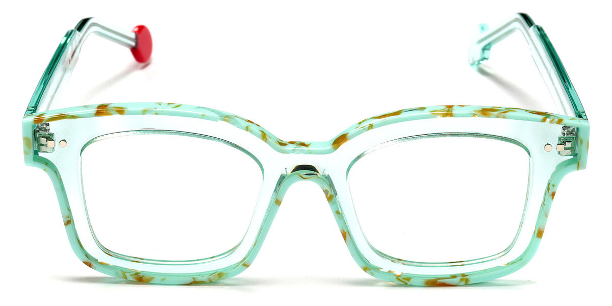 Sabine Be® Be Idol Line SB Be Idol Line 576 46 - Shiny Translucent Turquoise / Shiny Marbled Turquoise Eyeglasses