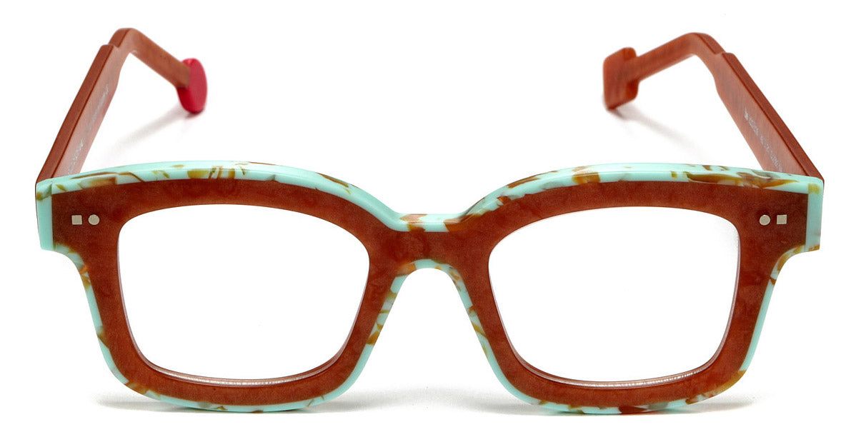 Sabine Be® Be Idol Line SB Be Idol Line 583 46 - Matt Marbled Rust / Matt Marbled Turquoise Eyeglasses