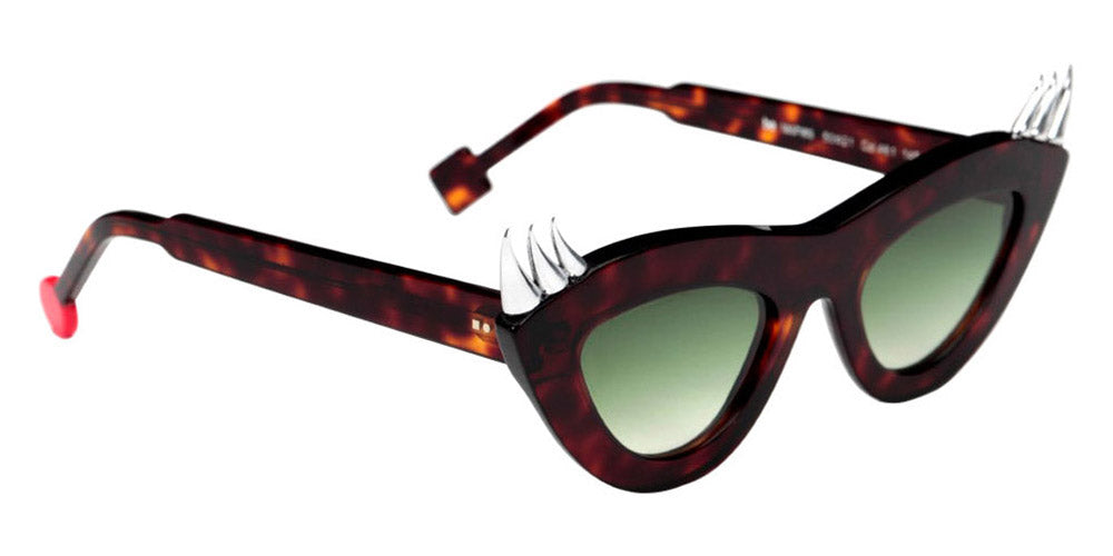 Sabine Be® Be Lashes Sun SB Be Lashes Sun 461 50 - Shiny Cherry Tortoise / Palladium Sunglasses