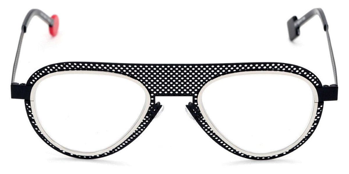 Sabine Be® Be Legend Hole SB Be Legend Hole 509 51 - Satin Midnight Blue Perforated / Polished Palladium Eyeglasses