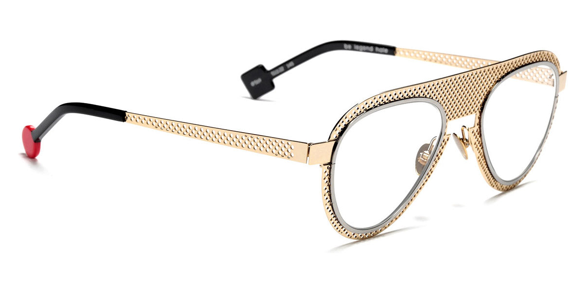 Sabine Be® Be Legend Hole SB Be Legend Hole 569 51 - Polished Pale Gold / Polished Dark Ruthenium Eyeglasses