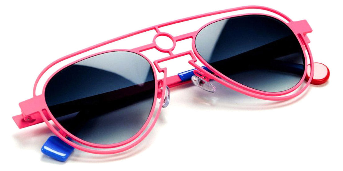 Sabine Be® Be Legend Wire Sun SB Be Legend Wire Sun 126 52 - Satin Neon Pink Sunglasses