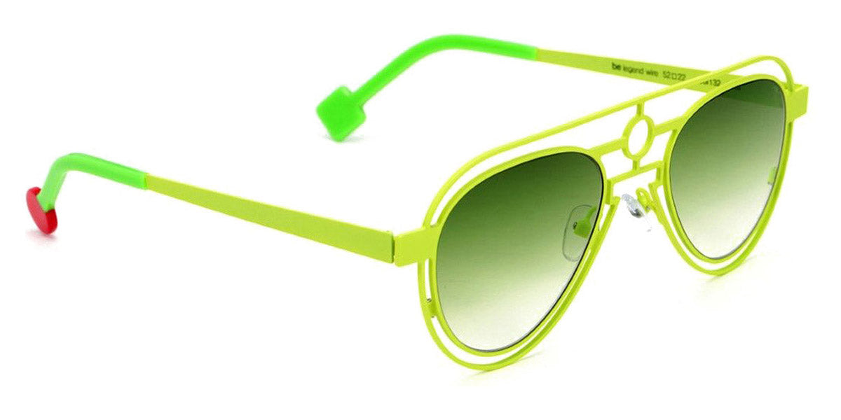 Sabine Be® Be Legend Wire Sun SB Be Legend Wire Sun 132 52 - Satin Neon Yellow Sunglasses