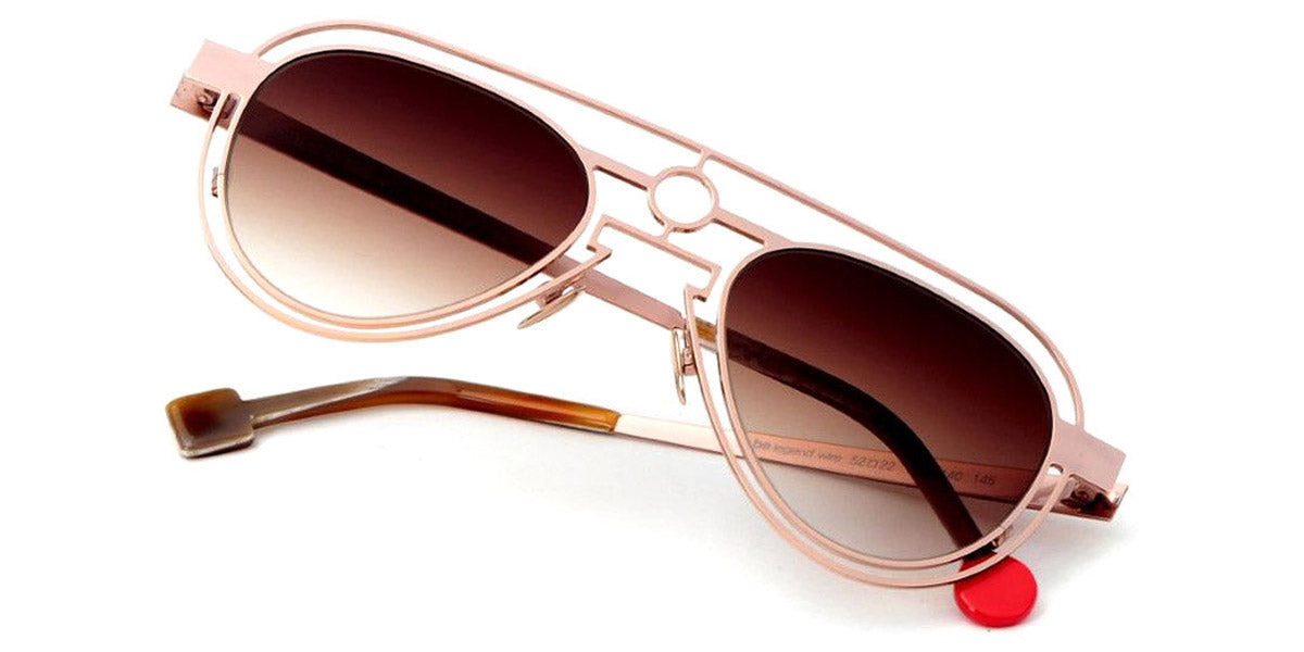 Sabine Be® Be Legend Wire Sun SB Be Legend Wire Sun 140 52 - Polished Rose Gold Sunglasses