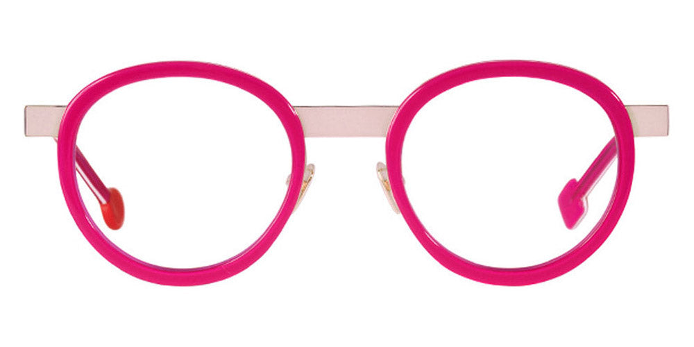 Sabine Be® Be Lucky SB Be Lucky 190 47 - Shiny Fushia Pink/ Polished Rose Gold Eyeglasses