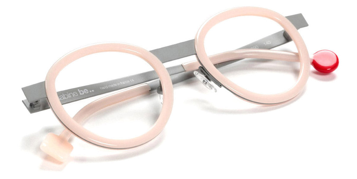 Sabine Be® Be Lucky SB Be Lucky 390 47 - Shiny Pearly Pink / Satin Gray Eyeglasses