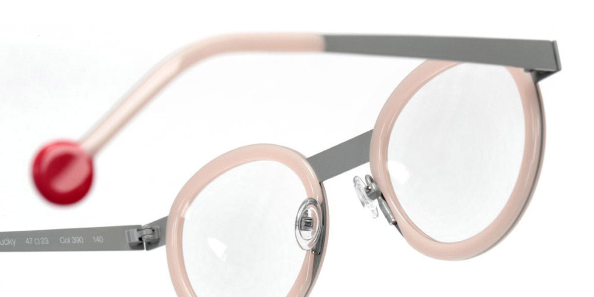 Sabine Be® Be Lucky SB Be Lucky 390 47 - Shiny Pearly Pink / Satin Gray Eyeglasses