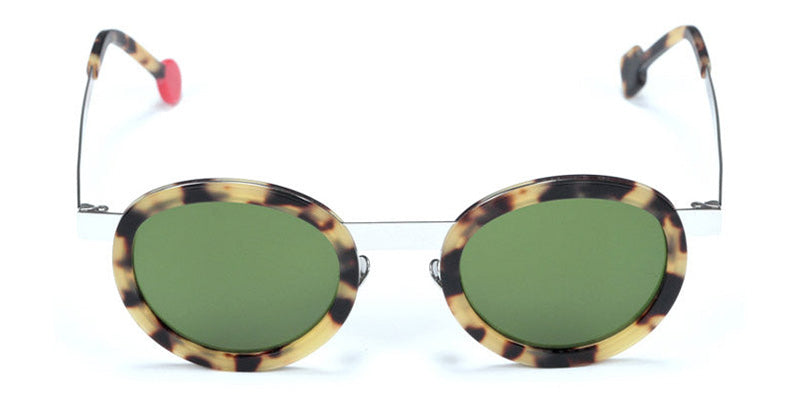 Sabine Be® Be Lucky Sun SB Be Lucky Sun 07 47 - Matte Tokyo Tortoise / Polished Palladium Sunglasses