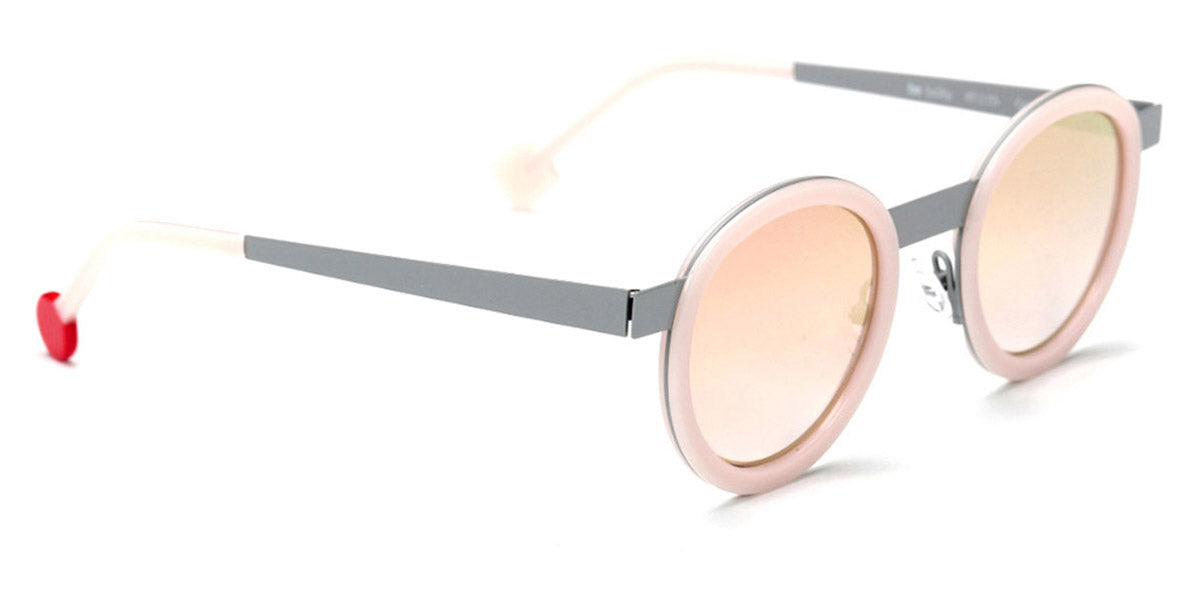 Sabine Be® Be Lucky Sun SB Be Lucky Sun 390 47 - Shiny Pearly Pink / Satin Gray Sunglasses