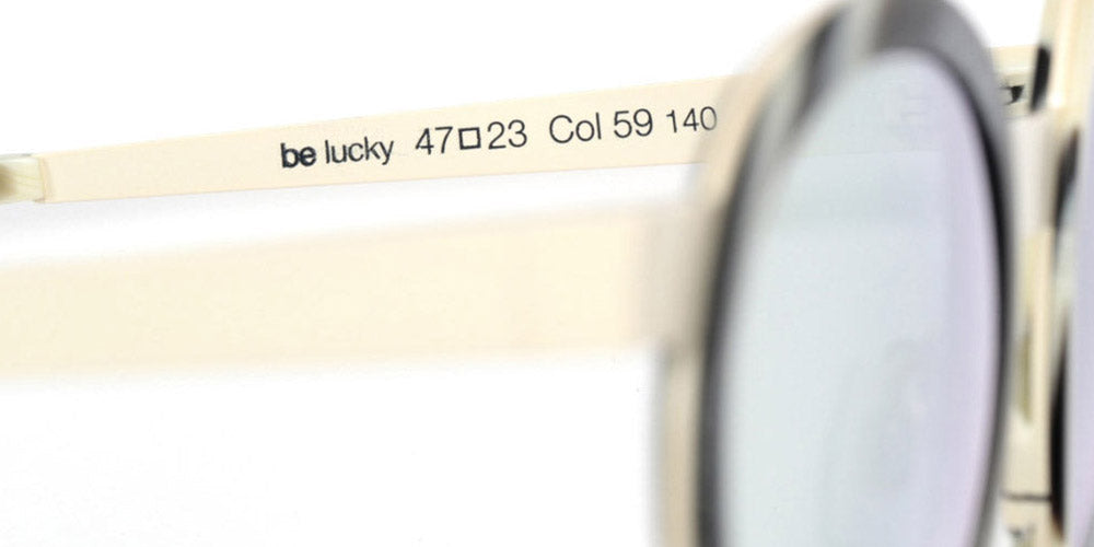 Sabine Be® Be Lucky Sun SB Be Lucky Sun 59 47 - Matte Horn / Satin Ivory Sunglasses