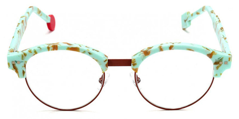 Sabine Be® Be Master Pantos SB Be Master Pantos 556 51 - Matte Marbled Turquoise / Shiny Camel Eyeglasses