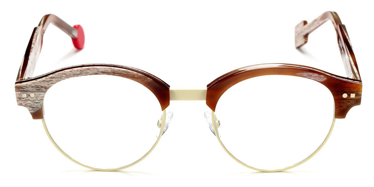 Sabine Be® Be Master Pantos SB Be Master Pantos 557 51 - Shiny Vintage Horn / Satin Ivory Eyeglasses