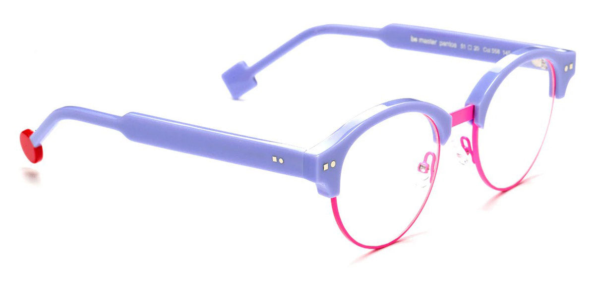 Sabine Be® Be Master Pantos SB Be Master Pantos 558 51 - Shiny Lavender / Satin Neon Pink Eyeglasses