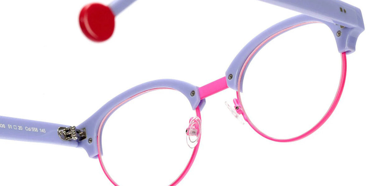 Sabine Be® Be Master Pantos SB Be Master Pantos 558 51 - Shiny Lavender / Satin Neon Pink Eyeglasses