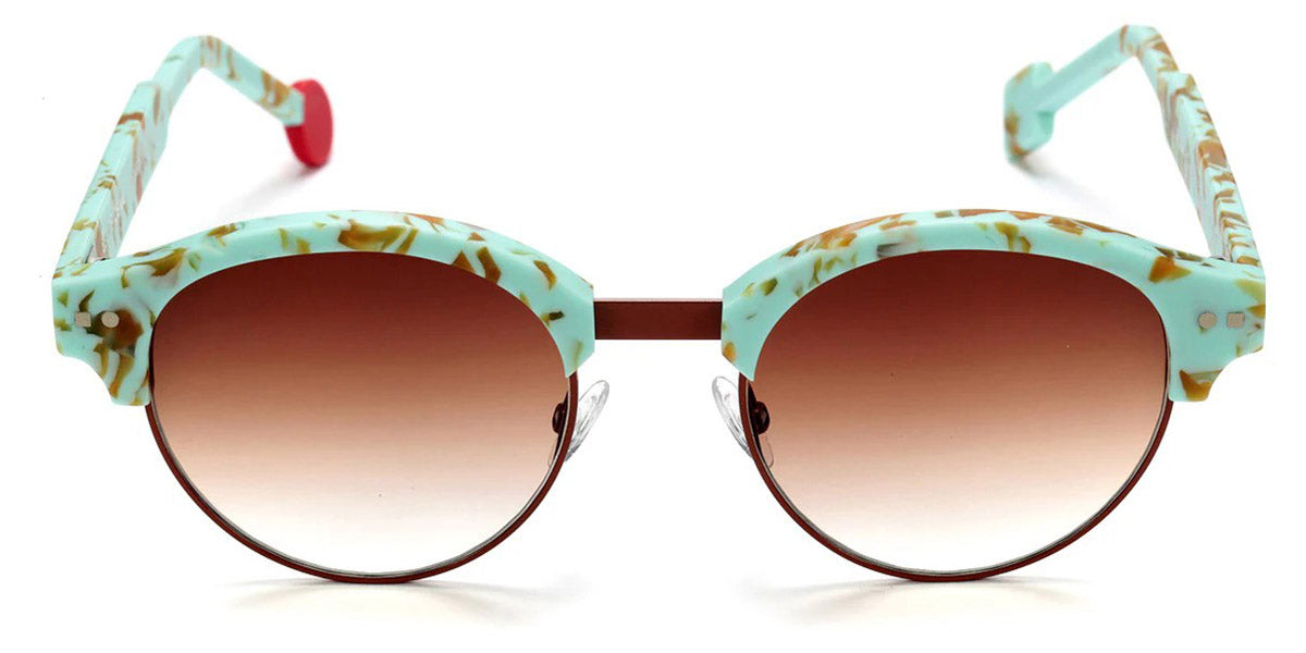 Sabine Be® Be Master Pantos Sun SB Be Master Pantos Sun 556 51 - Matte Marbled Turquoise / Shiny Camel Sunglasses