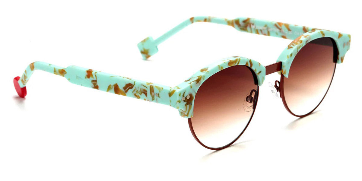 Sabine Be® Be Master Pantos Sun SB Be Master Pantos Sun 556 51 - Matte Marbled Turquoise / Shiny Camel Sunglasses