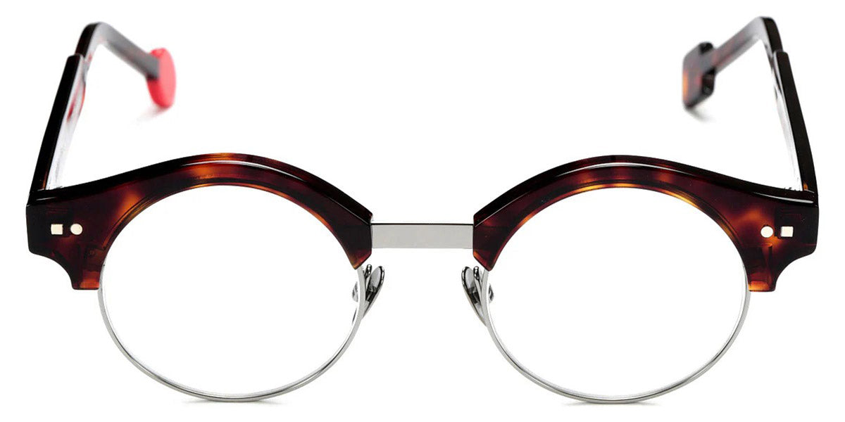 Sabine Be® Be Master Round SB Be Master Round 544 45 - Shiny Cherry Tortoiseshell / Polished Ruthenium Eyeglasses