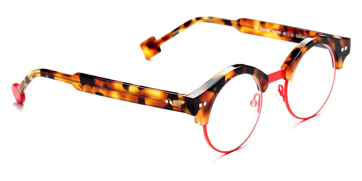 Sabine Be® Be Master Round SB Be Master Round 545 45 - Shiny Fawn Tortoise / Satin Neon Orange Satin Eyeglasses