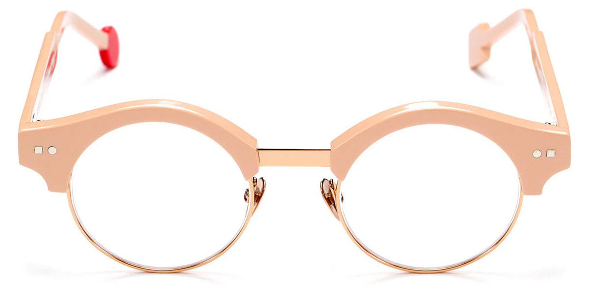 Sabine Be® Be Master Round SB Be Master Round 547 45 - Shiny Nude / Polished Rose Gold Eyeglasses