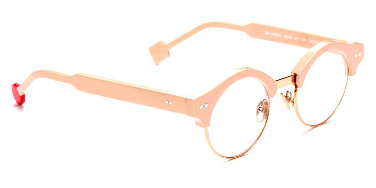 Sabine Be® Be Master Round SB Be Master Round 547 45 - Shiny Nude / Polished Rose Gold Eyeglasses