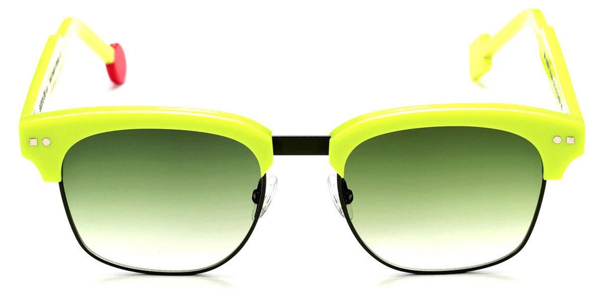 Sabine Be® Be Master Square Sun SB Be Master Square Sun 550 52 - Satin Neon Yellow / Satin Khaki Sunglasses