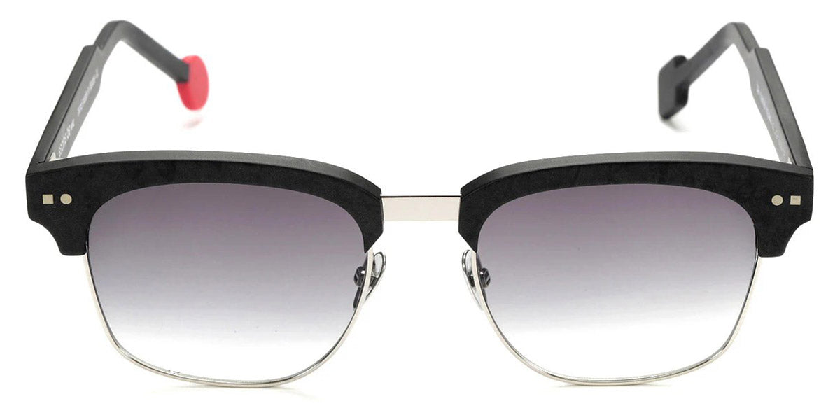 Sabine Be® Be Master Square Sun SB Be Master Square Sun 551 52 - Matte Marbled Slate Gray / Polished Palladium Sunglasses