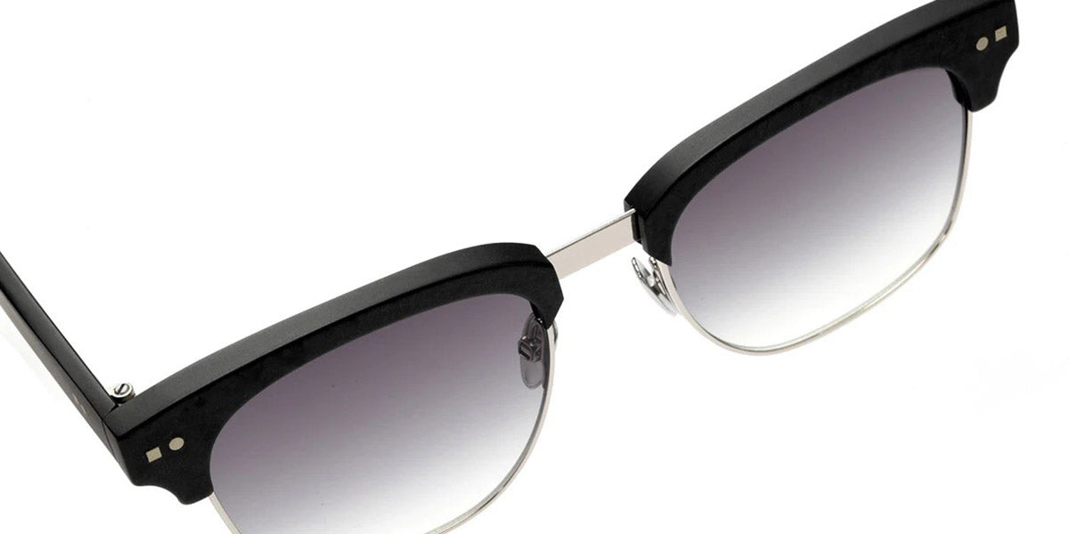 Sabine Be® Be Master Square Sun SB Be Master Square Sun 551 52 - Matte Marbled Slate Gray / Polished Palladium Sunglasses