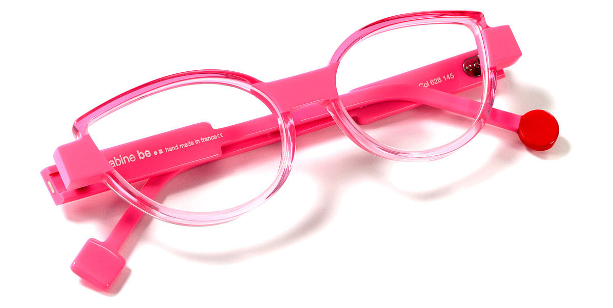 Sabine Be® Be Mine SB Be Mine 628 53 - Shiny Pink Gradient / Shiny Neon Pink Eyeglasses