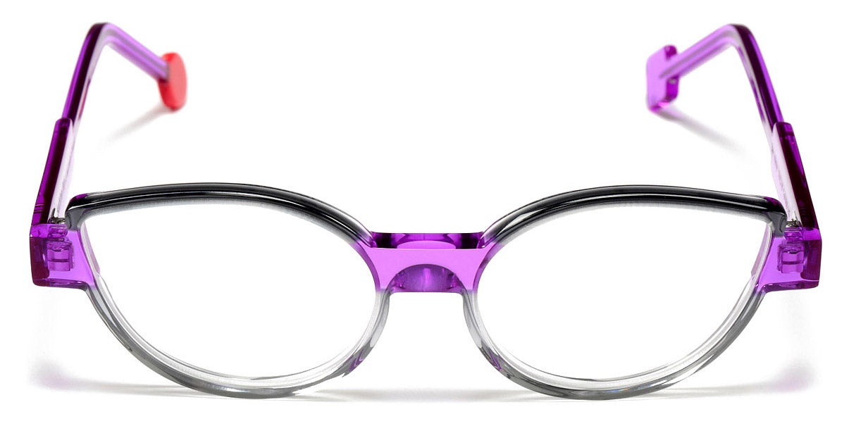 Sabine Be® Be Mine SB Be Mine 630 53 - Shiny Gray Gradient / Shiny Translucent Purple Eyeglasses