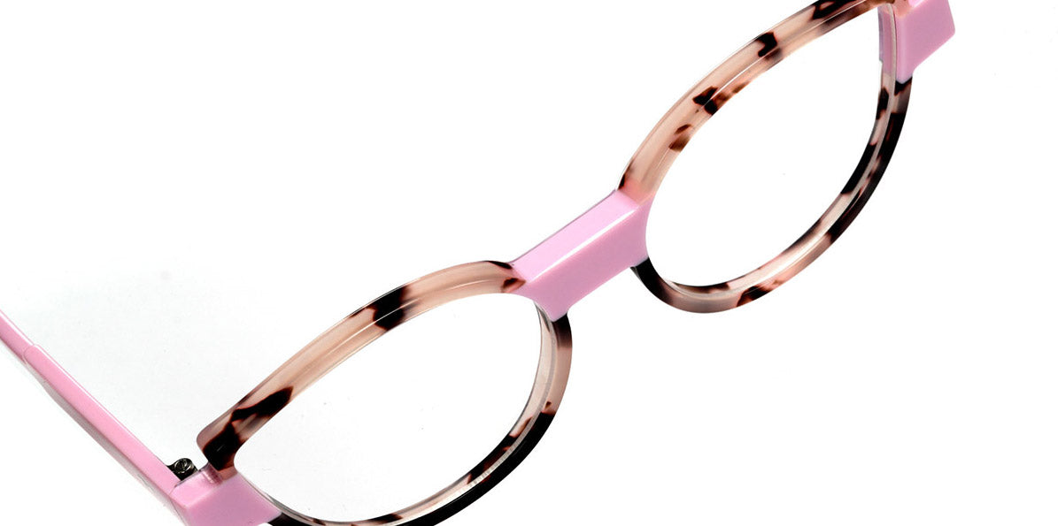 Sabine Be® Be Mine SB Be Mine 631 53 - Shiny Pinkish Tortoiseshell / Shiny Pastel Pink Eyeglasses