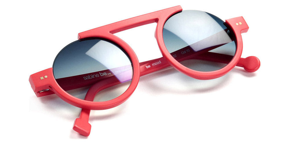 Sabine Be® Be Mood Sun SB Be Mood Sun 70 48 - Matte Red Sunglasses