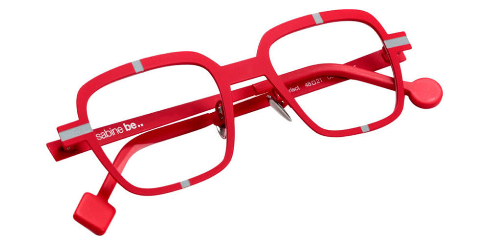 Sabine Be® Be Perfect SB Be Perfect 432 48 - Satin Red / Matt Palladium Eyeglasses