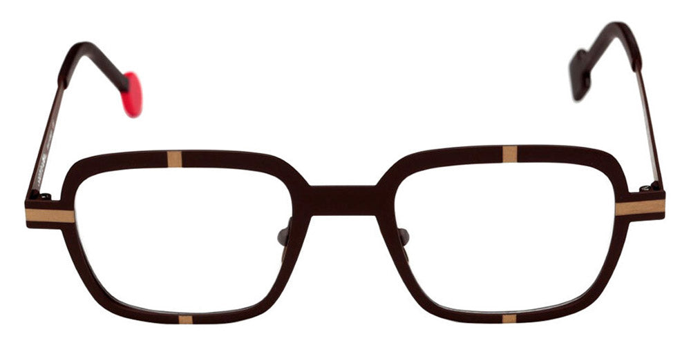 Sabine Be® Be Perfect SB Be Perfect 436 48 - Satin Dark Chocolate / Satin Pale Gold Eyeglasses