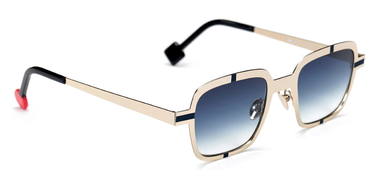 Sabine Be® Be Perfect Sun SB Be Perfect Sun 437 48 - Polished Pale Gold / Satin Navy Blue Sunglasses