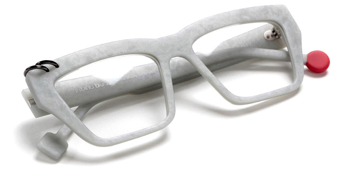 Sabine Be® Be Piercing SB Be Piercing 477 53 - Matte Marbled Silver Gray / Ruthenium Eyeglasses