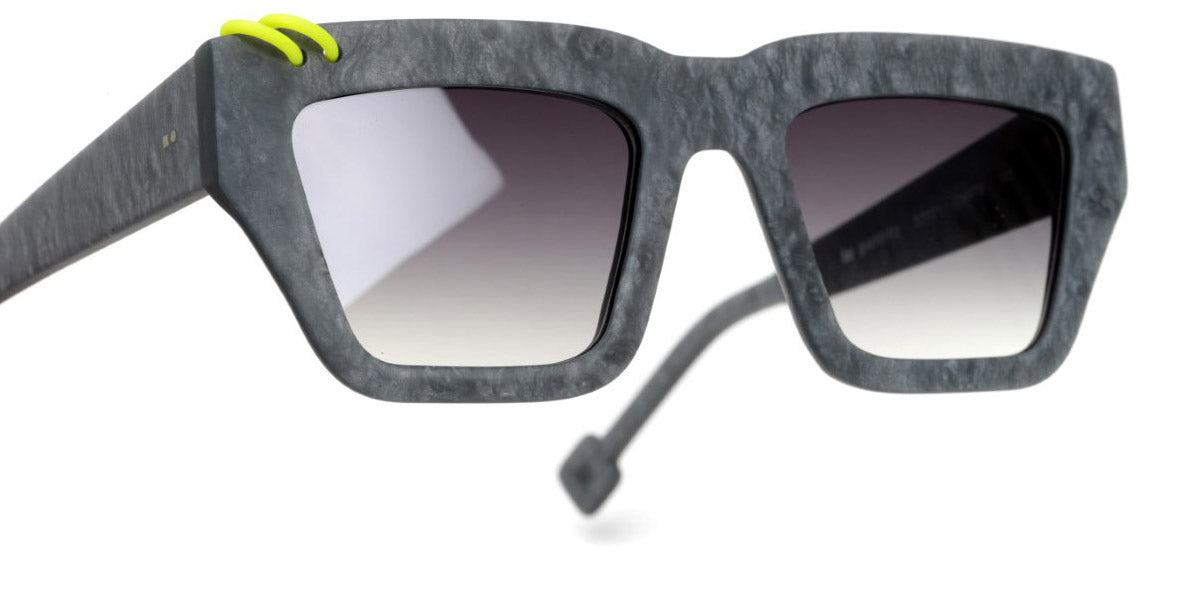 Sabine Be® Be Piercing Sun SB Be Piercing Sun 475 53 - Matt Marble Mouse Gray / Neon Yellow Sunglasses