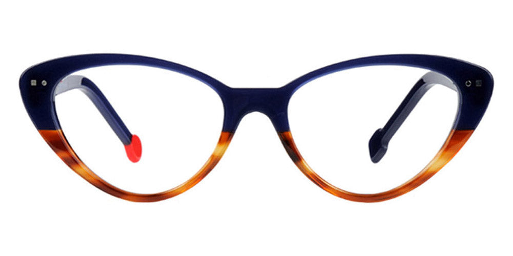 Sabine Be® Be Pretty SB Be Pretty 101 53 - Shiny Navy Blue / Shiny Blond Veined Tortoise Eyeglasses