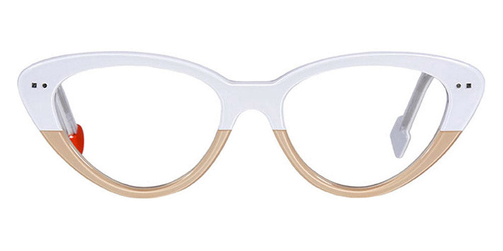 Sabine Be® Be Pretty SB Be Pretty 198 53 - Shiny Crystal White / Shiny Translucent Nude Eyeglasses